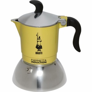 Italienische Kaffeemaschine Bialetti 29588 Gelb Aluminium Stahl 100...