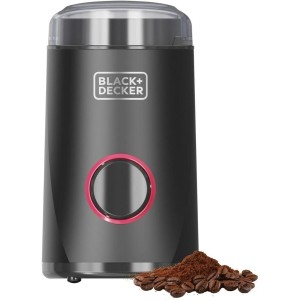 Elektromühle Black & Decker BXCG152E Schwarz 150 W |  Kaffeemaschin...