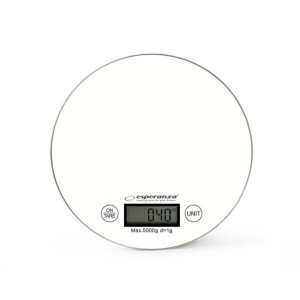 Küchenwaage Esperanza EKS003W Weiß 5 kg |  Küchenwaagen   | Chef Up
