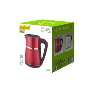 Wasserkocher Feel Maestro MR030 Rot Edelstahl 2200 W 1,7 L |  Wasse...