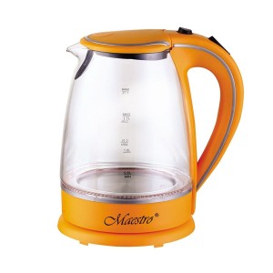Wasserkocher Feel Maestro MR-064 Orange Durchsichtig Glas 2000 W 1,...