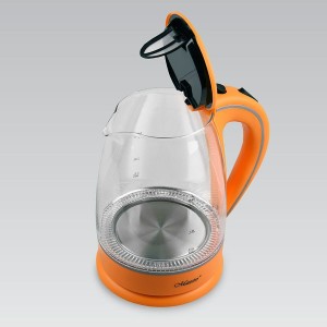 Wasserkocher Feel Maestro MR-064 Orange Durchsichtig Glas 2000 W 1,...