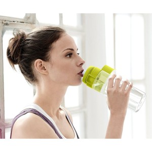 Flasche mit Kohlefilter Brita Fill&Go Vital 600 ml grün |  Gläser u...