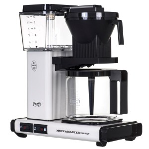 Filterkaffeemaschine Moccamaster KBG SELECT Weiß Schwarz 1520 W 1,2...