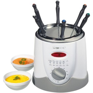 Fritteuse Clatronic FFR 2916 Weiß Grau 900 W 1 L 19 x 2 x 19 cm |  ...