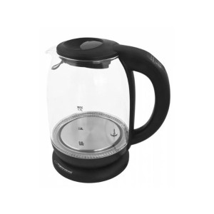 Wasserkocher Esperanza EKK027 Schwarz Glas Kunststoff 2200 W 1,7 L ...
