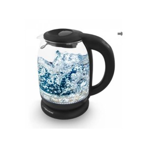 Wasserkocher Esperanza EKK027 Schwarz Glas Kunststoff 2200 W 1,7 L ...