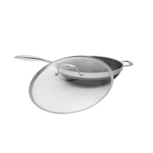 Pfanne Kohersen 71111 Schwarz Silberfarben Edelstahl Aluminium Ø 32...