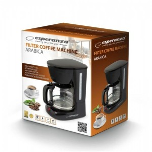 Superautomatische Kaffeemaschine Esperanza EKC005 Schwarz 950 W 1,8...
