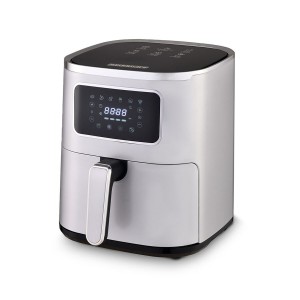 Heißluftfritteuse Heinrich's HFR 8216 SREBRNA Silberfarben 1450 W 5...