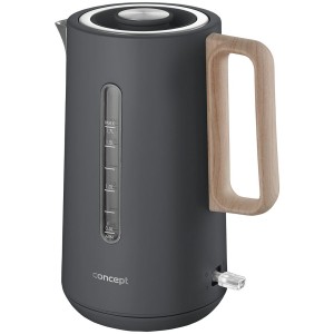 Wasserkocher Concept RK3370 Grau Edelstahl 1850-2200 W 1,7 L |  Was...