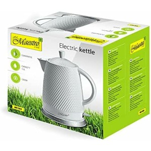 Wasserkocher Feel Maestro MR-069 Weiß Keramik 1200 W 1,5 L |  Wasse...
