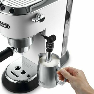 Manuelle Express-Kaffeemaschine DeLonghi EC 685.W 1300 W Weiß Schwa...