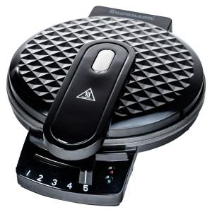 Waffeleisen Ravanson GR-7010 Schwarz 1200 W |  Crêpe-Eisen und Waff...