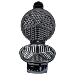 Waffeleisen Ravanson GR-7010 Schwarz 1200 W |  Crêpe-Eisen und Waff...