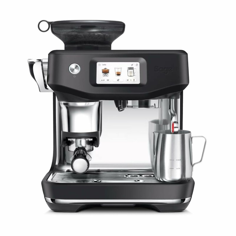Superautomatische Kaffeemaschine Sage SES881BST4FEU1 Schwarz Stahl ... Superautomatische Kaffeemaschine Sage SES881BST4FEU1 Schwarz Stahl ...