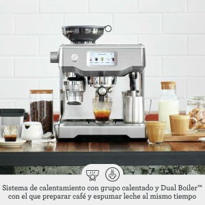 Superautomatische Kaffeemaschine Sage SES990BTR4EEU1 Schwarz Stahl ...