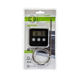 Fleisch-Thermometer Electrolux E4KTD001 Silikon Edelstahl 8 x 8 x 3...