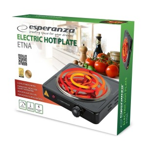 Herdplatte Esperanza EKH012K 1000 W |  Kochplatten   | Chef Up