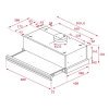 Conventional Hood Teka CNL6415BK 60 cm 385 m3/h 64 dB 110W |  Hoods...