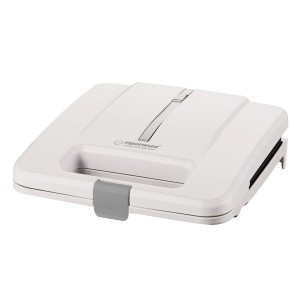 Sandwichmaker Esperanza EKT010W Weiß 1000 W |  Sandwich-Toaster   |...