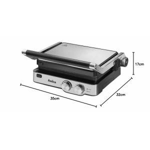 Elektrogrill Amica GK4011 2000 W 700 W |  Grills und Grillplatten  ...