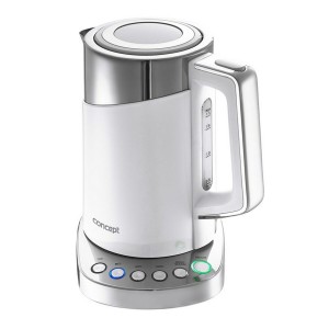 Wasserkocher Concept RK3170 Weiß plástico,acero inoxidable 2200 W 1...