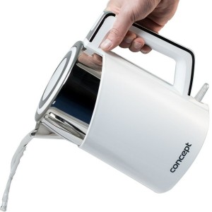 Wasserkocher Concept RK3170 Weiß plástico,acero inoxidable 2200 W 1...