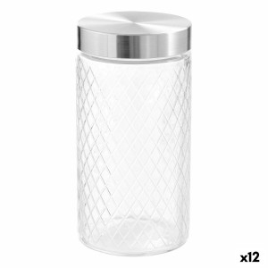 Gefäß Anna Anna Glas Stahl 1,7 L (12 Stück) |  Brotdosen, Lebensmit...