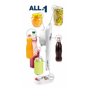 Multi-function Opener Tescoma Presto White Steel |  Corkscrews, can...