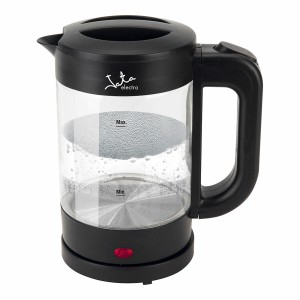 Wasserkocher JATA 1500 W 1,2 L Durchsichtig Edelstahl Borosilikatgl...