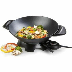 Wok Pfanne DOMO DO-8708W 2000 W 5 L Schwarz |  Pfannen und Töpfe   ...