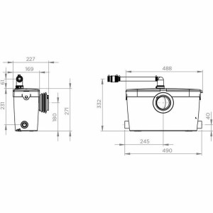 Bidet SFA Saniaccess 3 |  Wasserhähne   | Chef Up