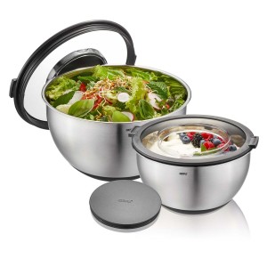 Schüssel Gefu G-35055 Stahl 4,5 L rund (2 Stücke) (2 Stück) |  Gesc...