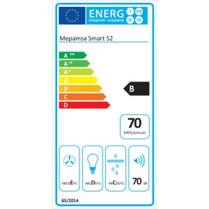 Konventioneller Rauchfang Mepamsa 52 cm 300 m3/h 125W D Stahl |  Du...