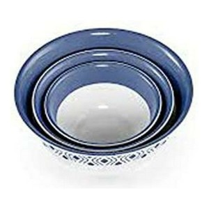 Schale Stefanplast 55201 Blau Kunststoff (3 Stücke) |  Geschirr, Ta...