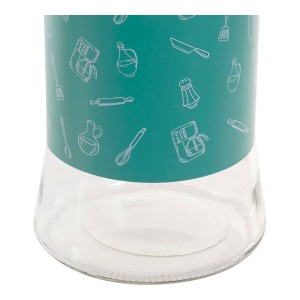 Gefäß DKD Home Decor grün 11 x 11 x 18 cm |  Brotdosen, Lebensmitte...