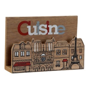 Serviettenring DKD Home Decor Cusine Bunt Holz Holz MDF 16 x 11 x 5...