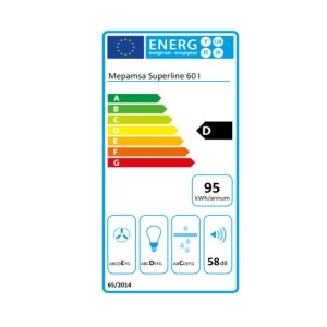 Konventioneller Rauchfang Mepamsa 223285 60 cm |  Dunstabzugshauben...