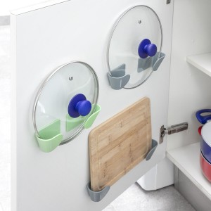 Set of 3 Adhesive Holders for Saucepan Lids Smarack InnovaGoods |  ...