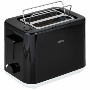 Toaster Braun HT 1010 BK 900 W Schwarz/Silberfarben |  Toaster   | ...