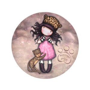 Tasse mit Untertasse Gorjuss Purrrrrfect love aus Keramik Untersetz...