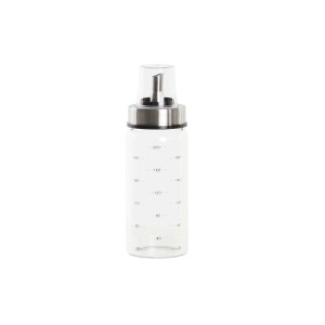 Ölfläschchen DKD Home Decor 200 ml 6 x 6 x 16,5 cm Durchsichtig Ede...