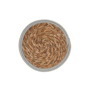Untersetzer Ø 30 cm natürlich Grau Naturfaser (48 Stück) |  Unterse...