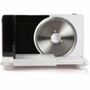 Aufschnittmaschine DOMO DO523S 120 W Weiß |  Weitere Küchengeräte  ...