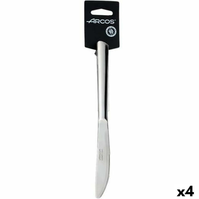 Messerset Arcos Toscana Silberfarben Edelstahl (4 Stück) | Messer ... Messerset Arcos Toscana Silberfarben Edelstahl (4 Stück) | Messer ...