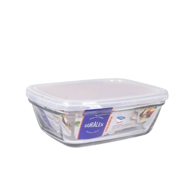 Rechteckige Lunchbox mit Deckel Duralex Freshbox 1,1 L Durchsichtig... Rechteckige Lunchbox mit Deckel Duralex Freshbox 1,1 L Durchsichtig...