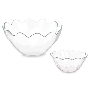 Schalenset Pasabahce Hasir Durchsichtig Glas (2 Stück) |  Geschirr,...