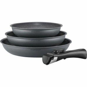Topfset Arthur Martin AM521 Grau 4 Stücke |  Töpfe   | Chef Up
