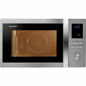 Mikrowelle Sharp 18100134 Silberfarben 1000 W 32 L |  Mikrowellenhe...